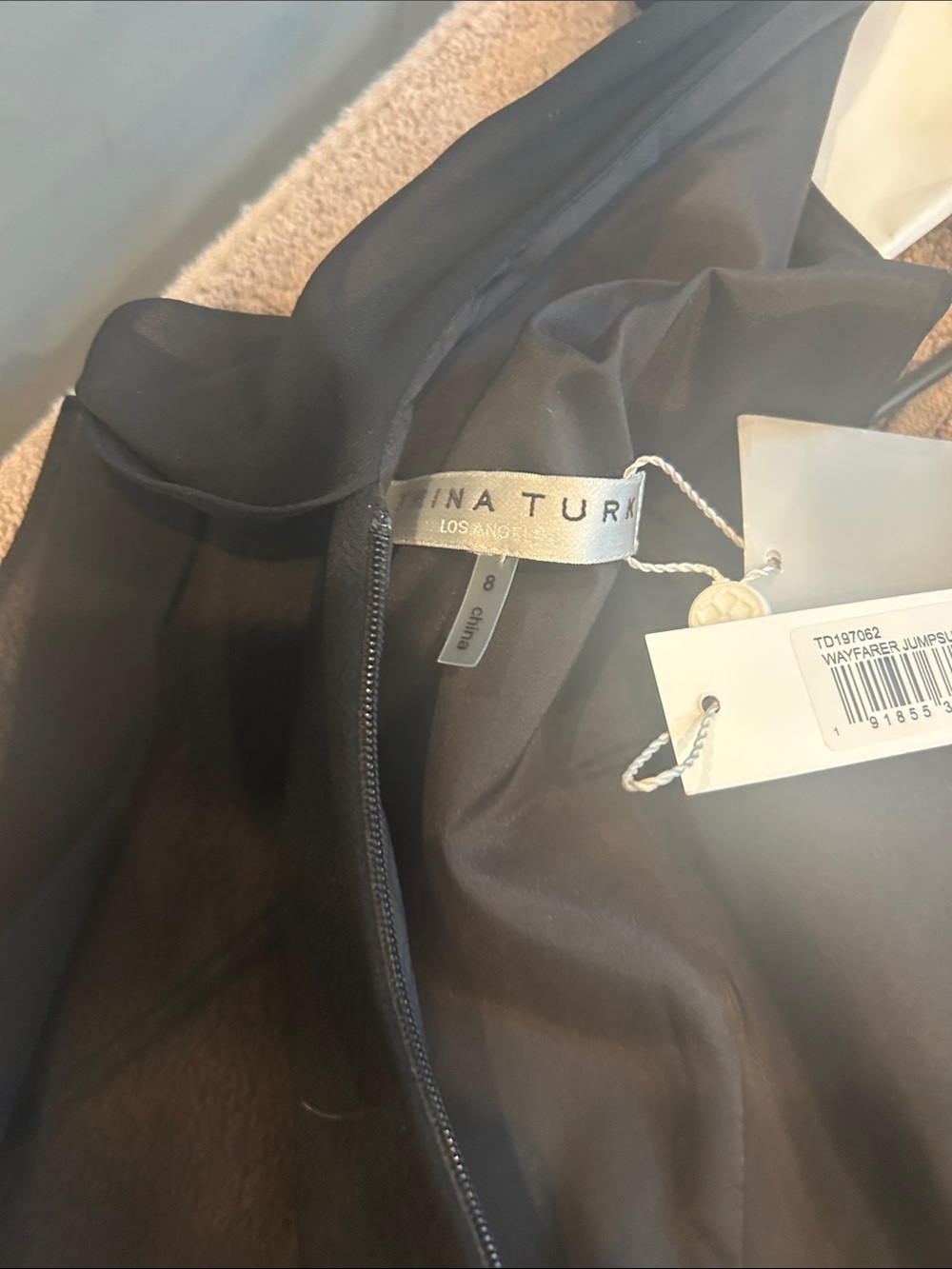 Trina Turk Wayfarer Jumpsuit in Black - Picture 13 of 14